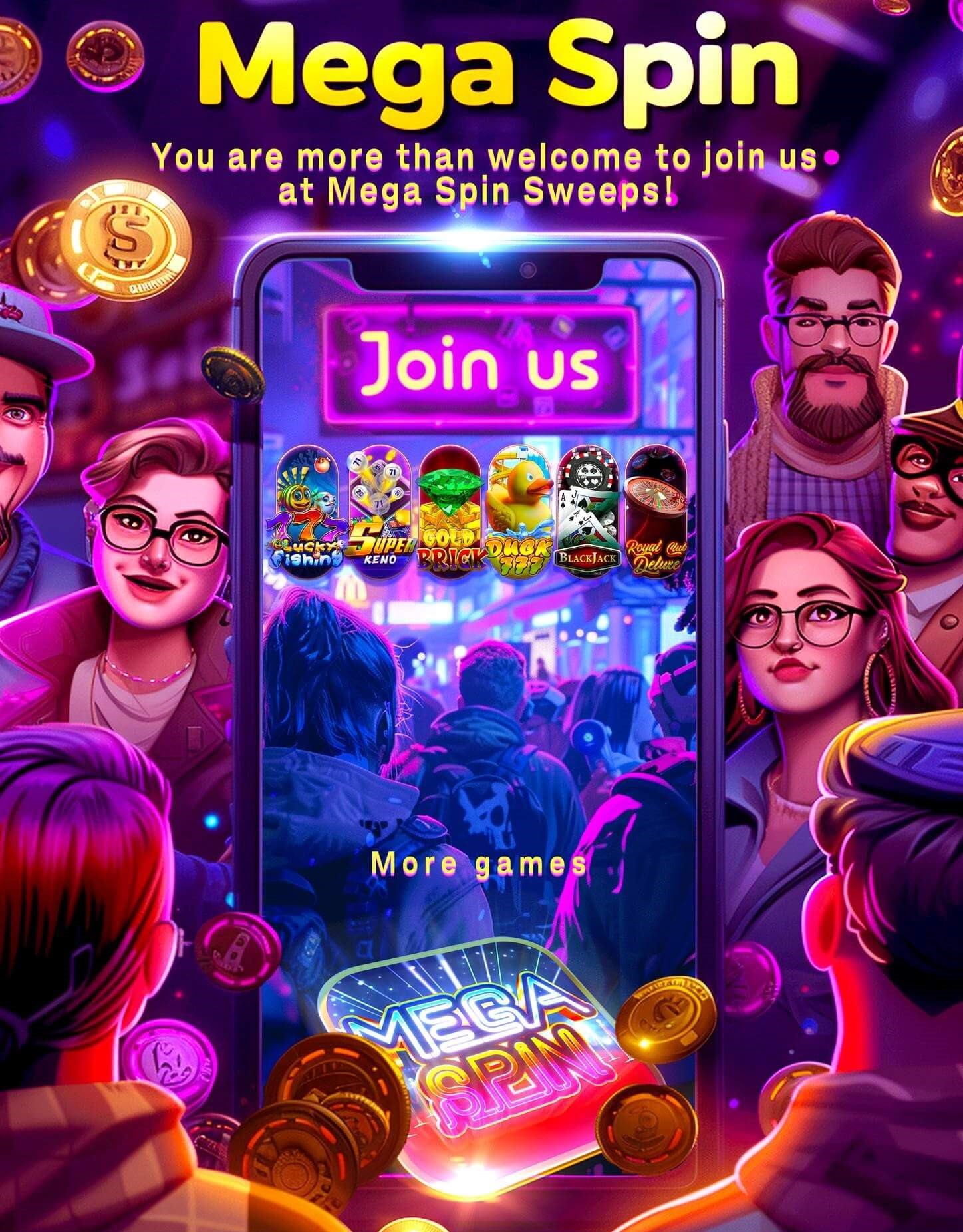 MegaSpin Sweeps